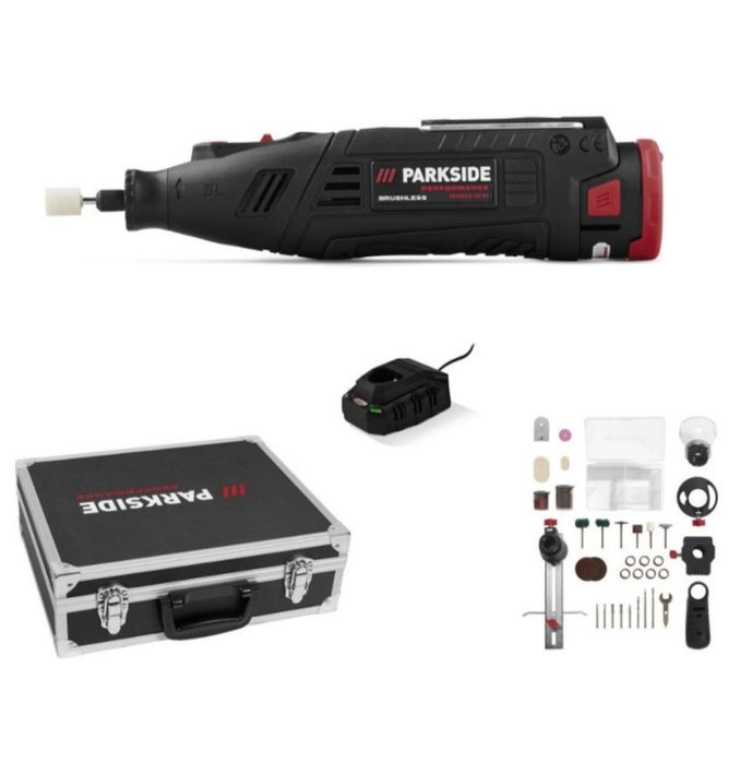 mini freza masina de gaurit Parkside Performance 12 V  Dremel