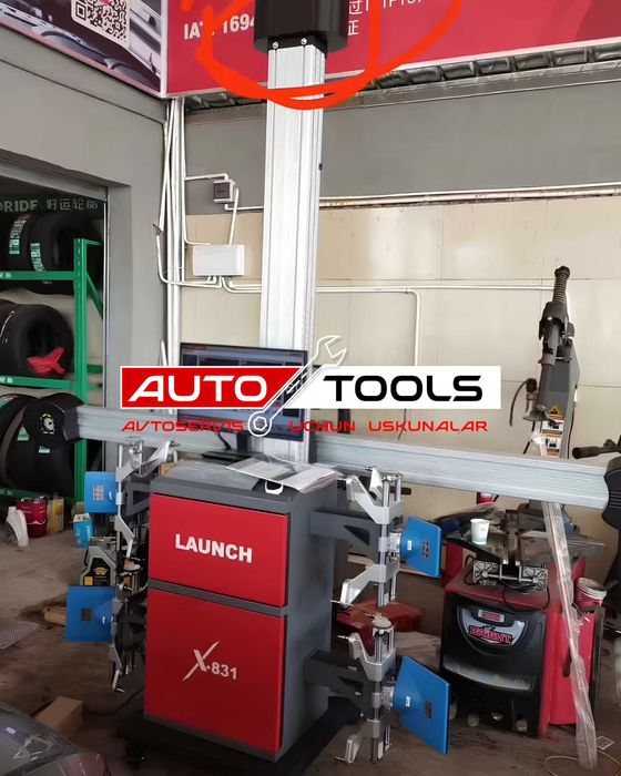 Развал схождение Launch X-831E | Стенд развал схождения Launch - 3D