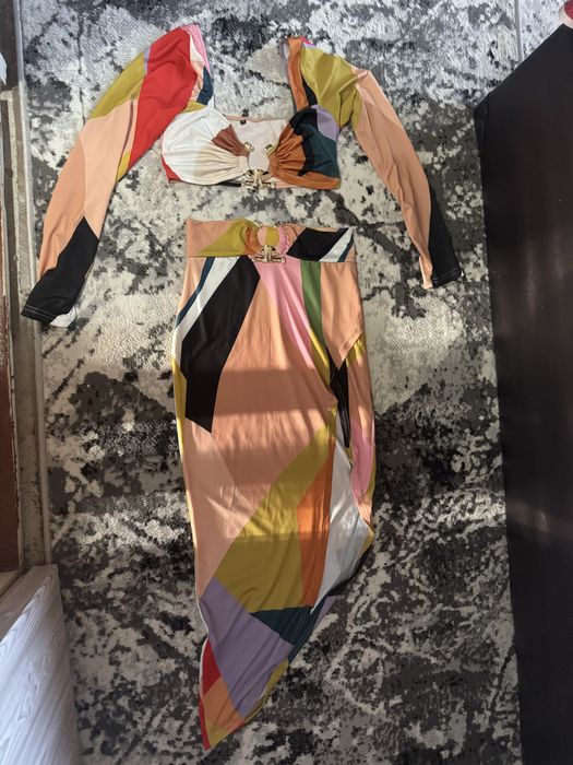 Костюм двойка платье