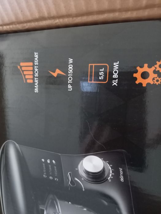 Robot de bucatarie Delimano Deluxe Noir