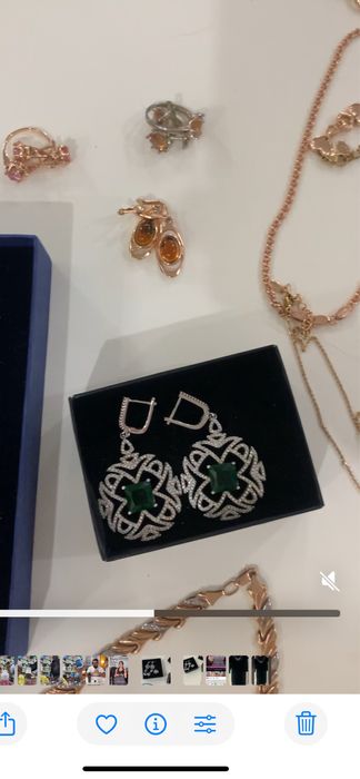 Шикарные изумрудные наборы