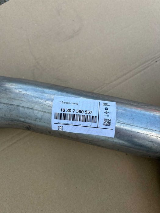 Tobă eșapament finală L SERIA 5 F10 F11 550i SERIA 6 F06 F12 F13 650i SERIA 7F01 F02 750i 7578188 7590557