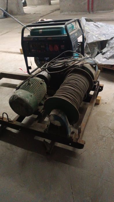 Лебедка Генератор протяжка кабеля