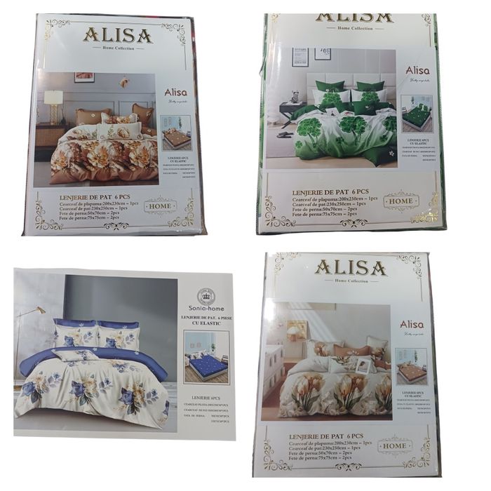 Спален комплект - 100 % памук  - 6 части