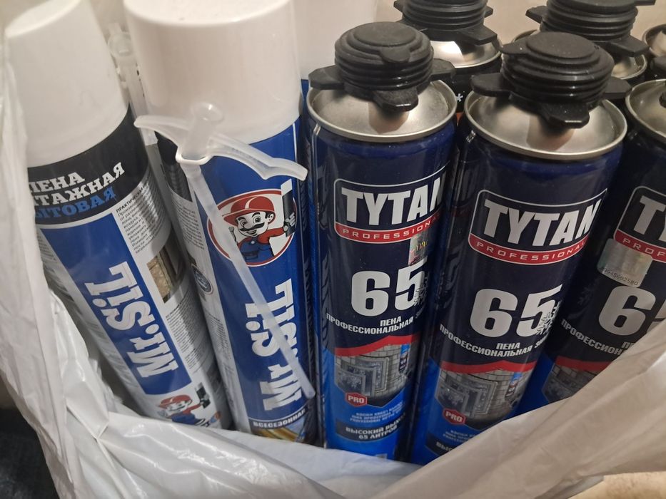 Продам пену и пенаклей