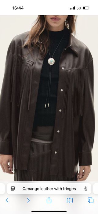 Mango, горница с ресни, овърсайз, супер стилно