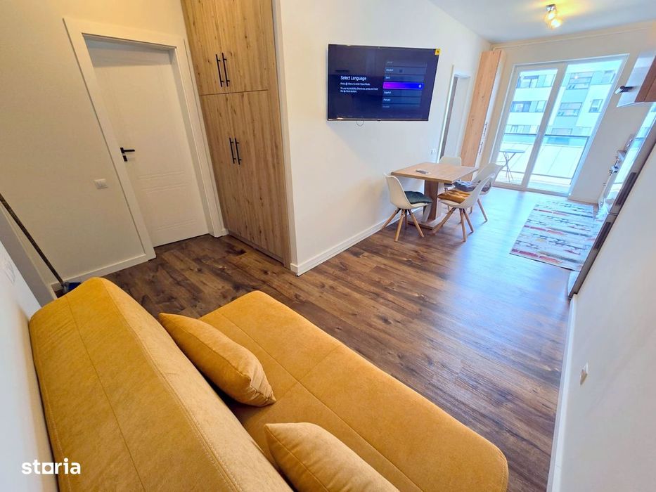 2 camere, bloc nou, mobilat modern, garaj, in Floresti, zona VIVO Mall