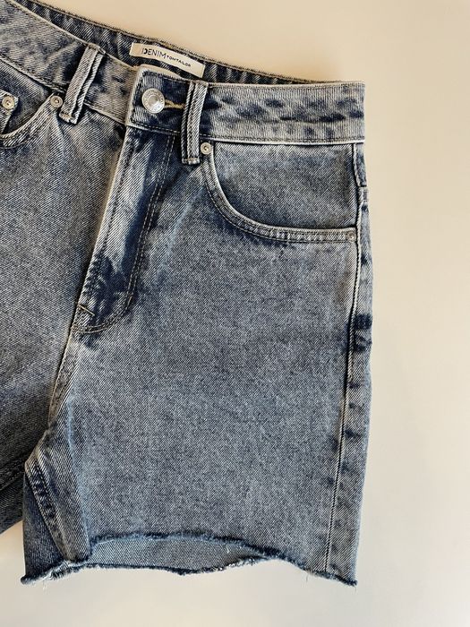 Pantaloni scurti noi Tom Tailor cu talie inalta marime XS