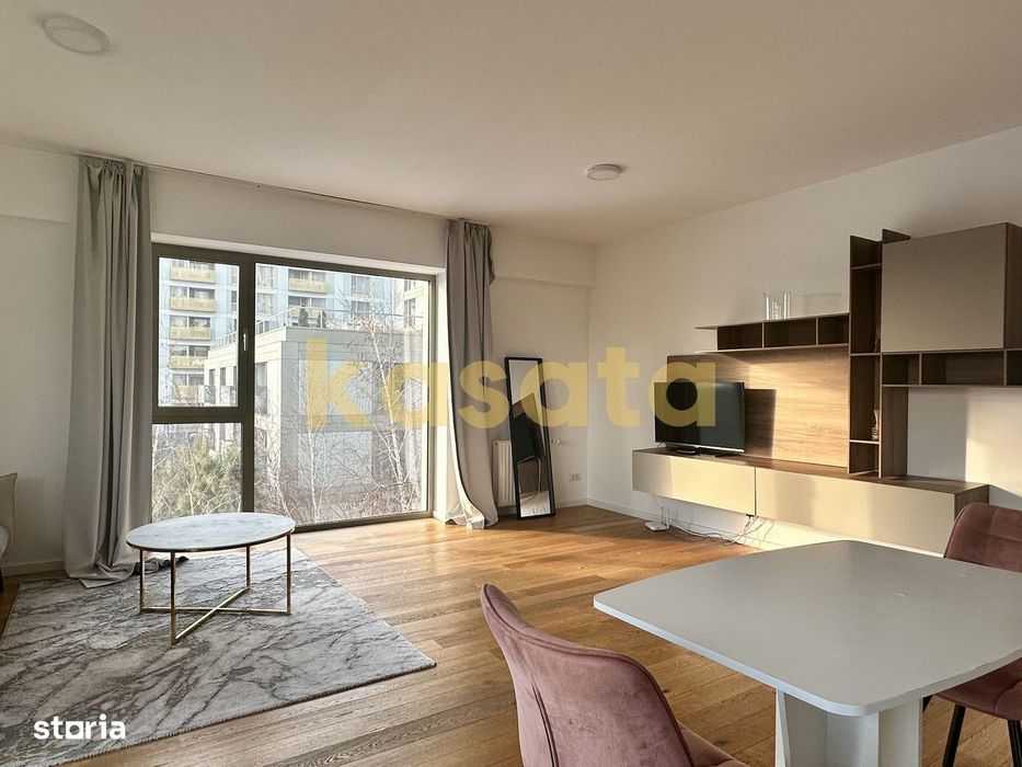 Apartament cu 2 camere, terasă și vedere spre grădină | Aviației Park — fotografia 2