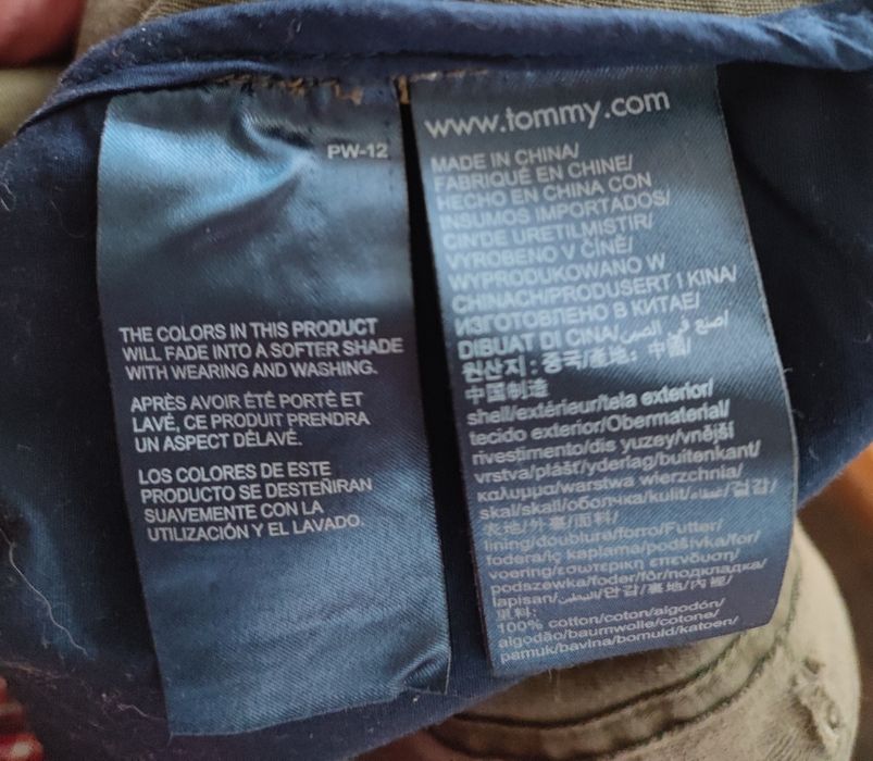 Военно Tommy Jeans TJM CARGO JACKET мъжко яке military Style зелено Хл