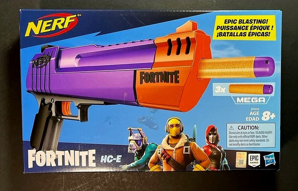 Бластер Hasbro Nerf Fortnite HC-E Mega Dart Blaster