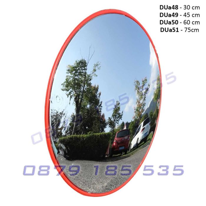 Изпъкнало пътно огледало кръстовище път без видимост обратно виждане