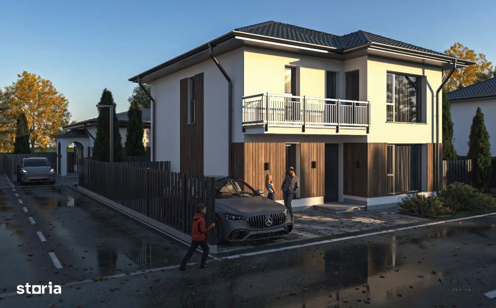 Panouri fotovoltaice! Vila construita cu etaj si spatii depozitare