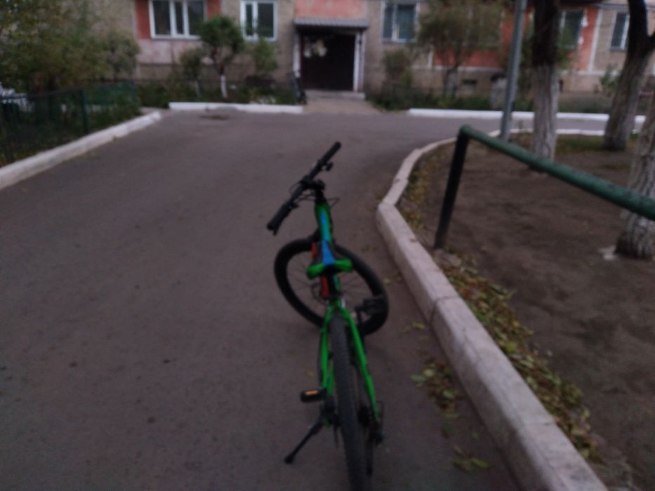 Велосипед тотем зеленый