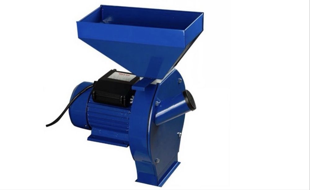 Moara electrica uruiala cereale stiuleti 3500W  bobinaj cupru 230V monofazat 180kg/ora