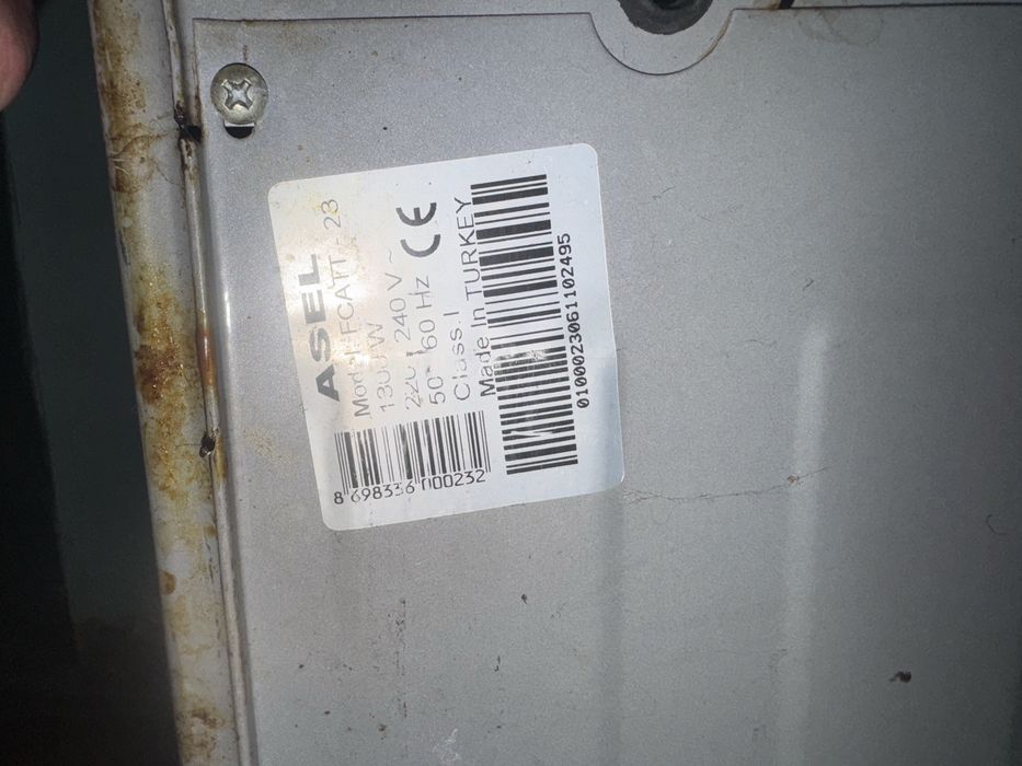 Электродуховка турецкая