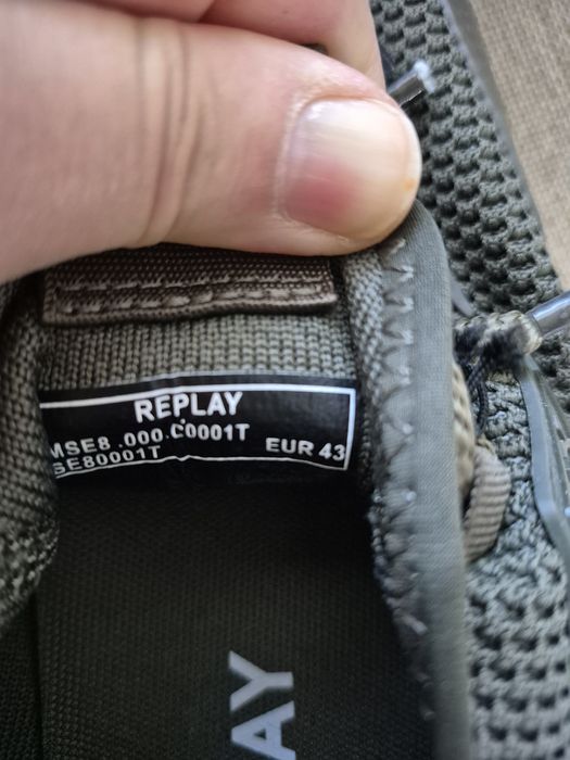 Мъжки маратонки - сникърси  REPLAY Milefor Base размер 43