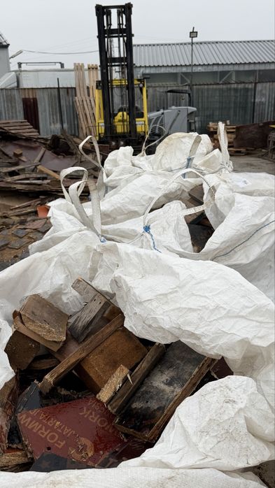 Бигбег с изрезки за горене