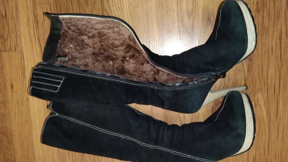 Зимняя обувь (замша)