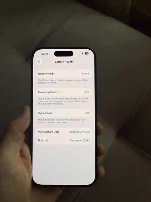 Iphone 15 pro 128 mb