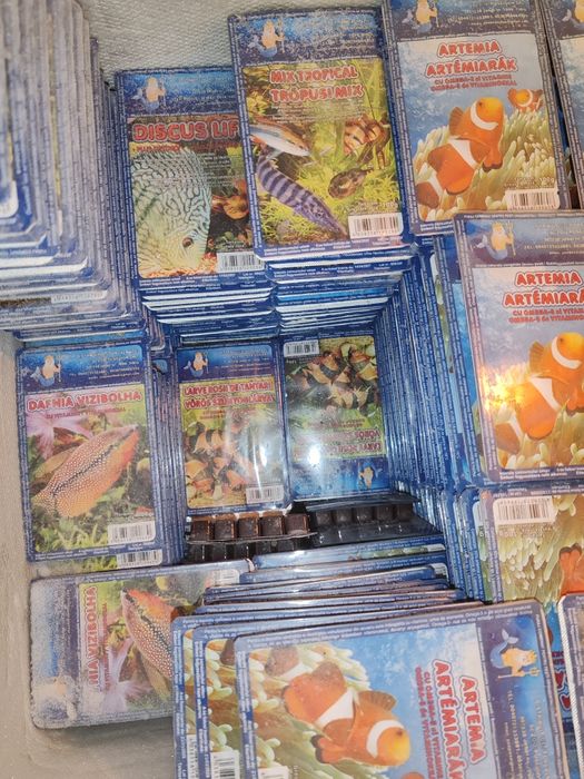 Hrana congelata de vie pesti