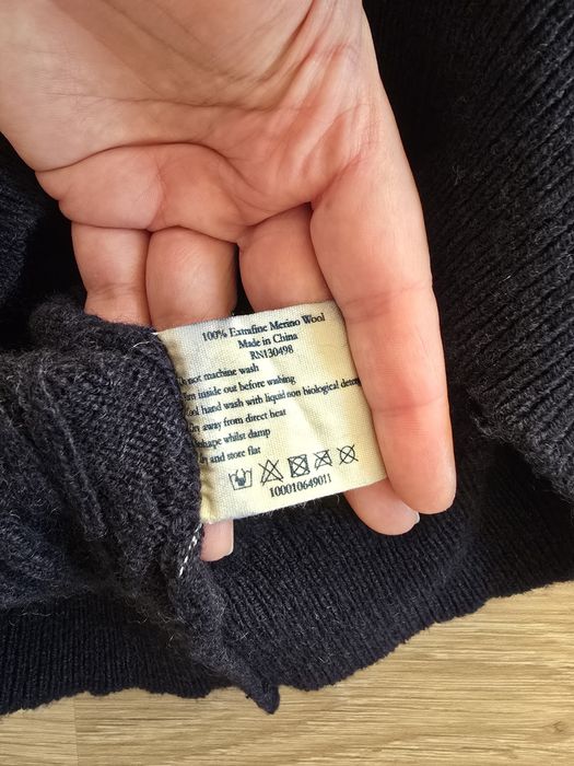 Pulover din lana merino belomaren marime M