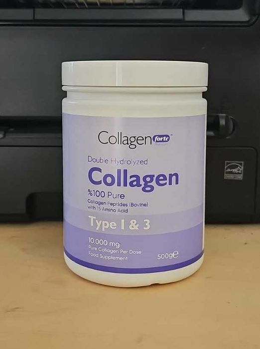 Колаген Forte Premium тип 1 и 3 500 г за кожа стави и коса
