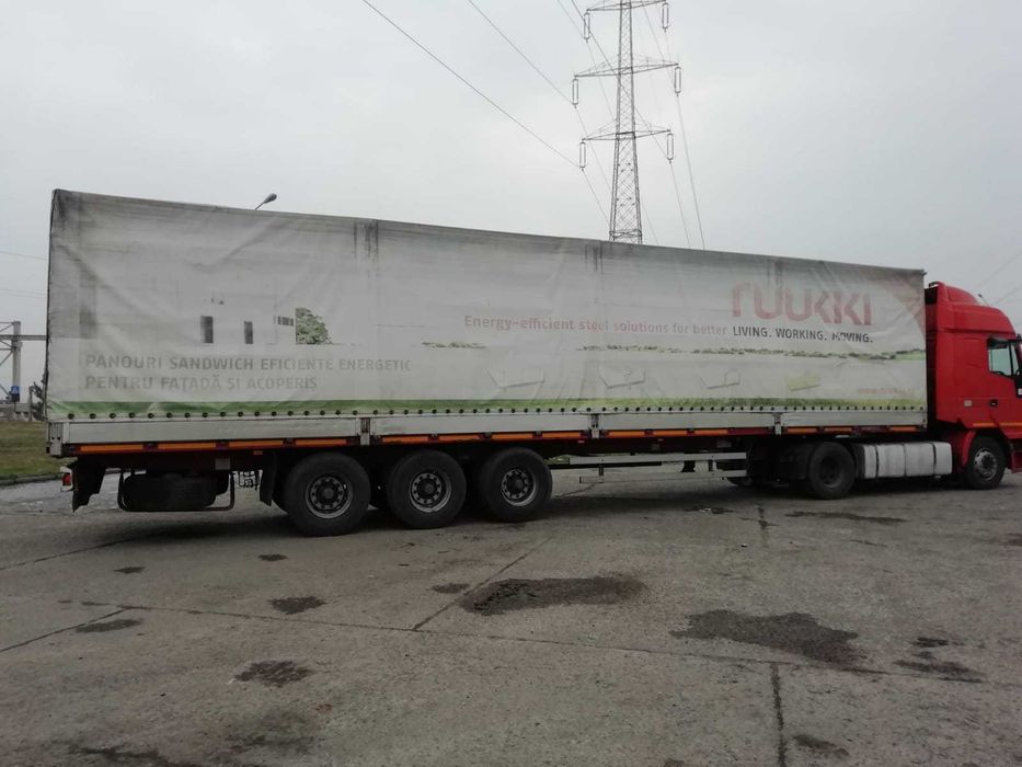 Prelata semiremorca 13,6 x 2.5 X 2,1 m.