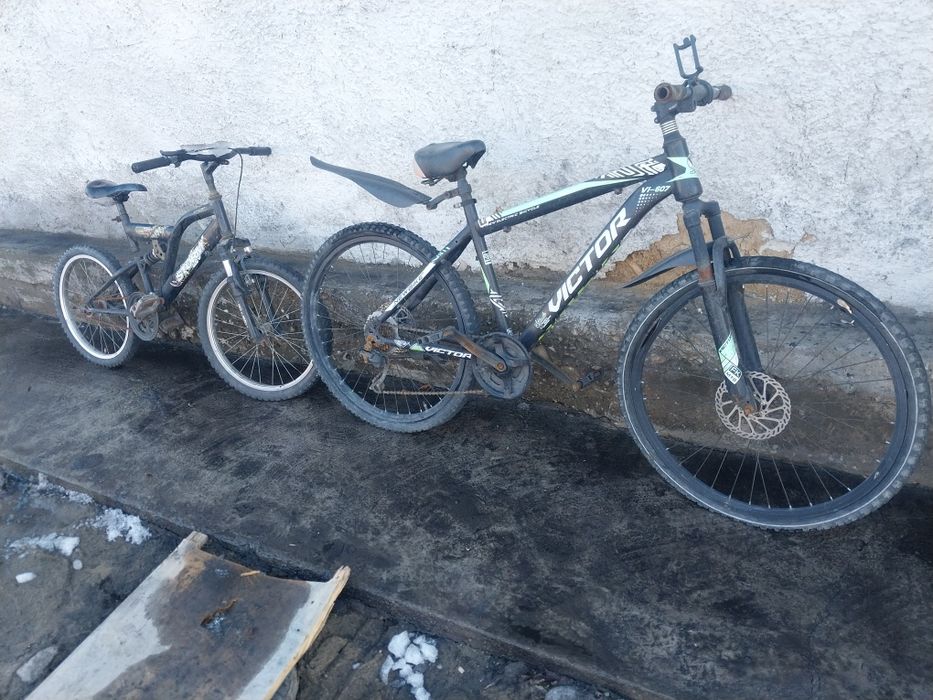 Велосипеды не находу на восстановление  подлежит  цена  за оба  9000 т