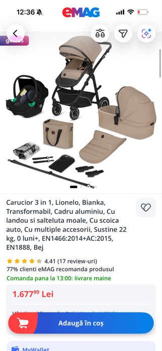 Carut 3in 1 lionello