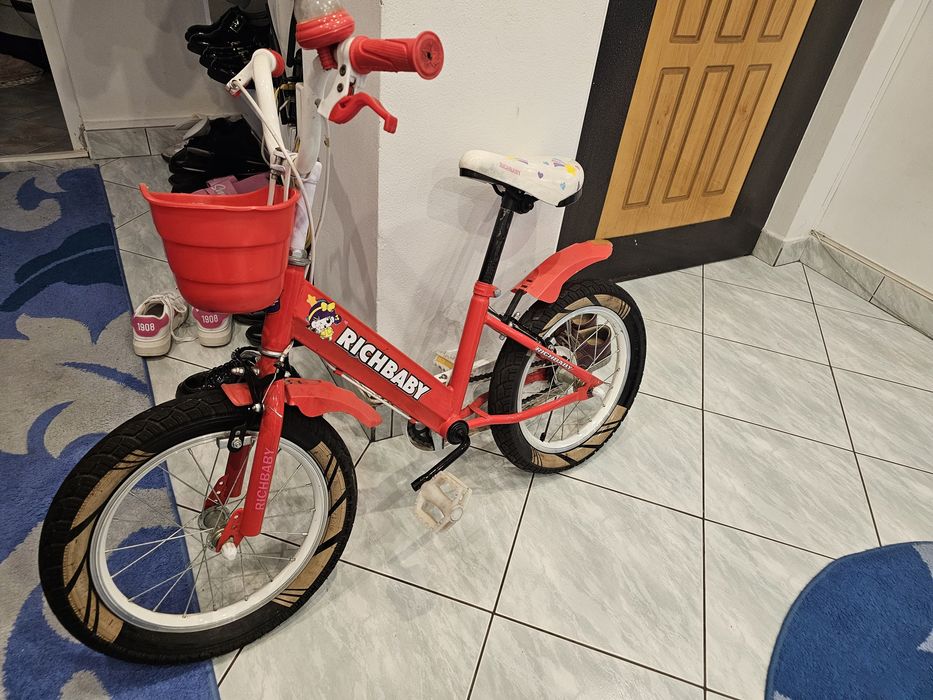Bicicleta copii 16" ajustabila pe înălțime