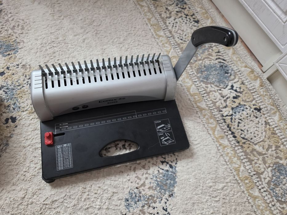 Переплётчик и ламинатор A4, полностью рабочие