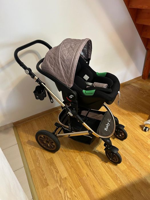 Carucior nou nascuti 3 in 1 Baby Care™ PRO 530