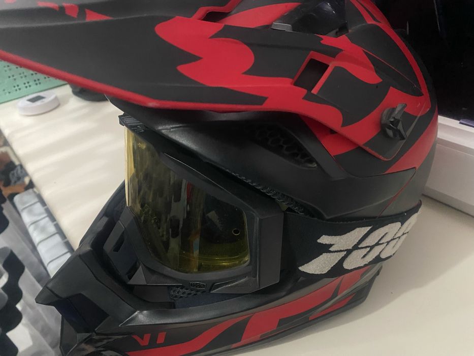 Энудро крос шлем