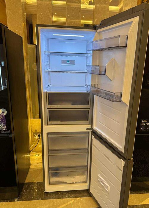 Холодильник Ziffler LRF-345BFWG Inverter  No Frost 345 л