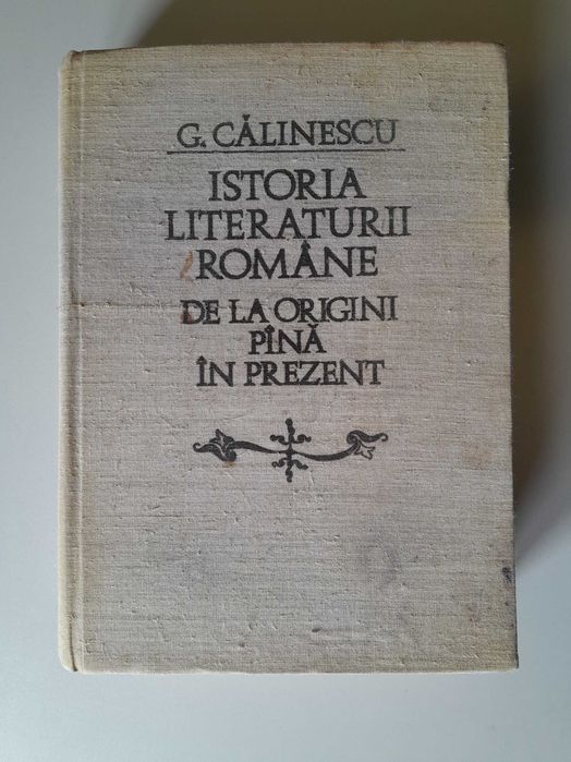 Carte Istoria literaturii române - George Călinescu