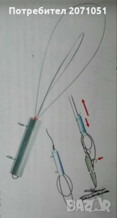 Отцеп за откачане на воблер