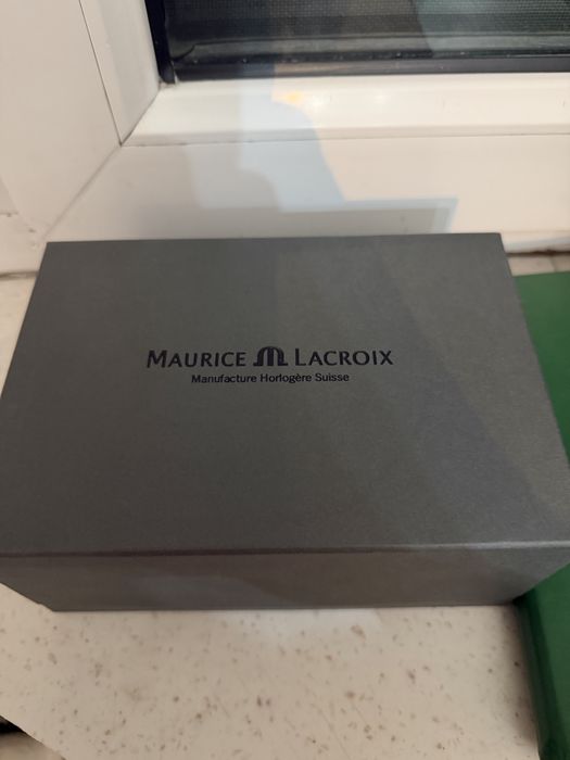 Maurice lacroix новые синий белый