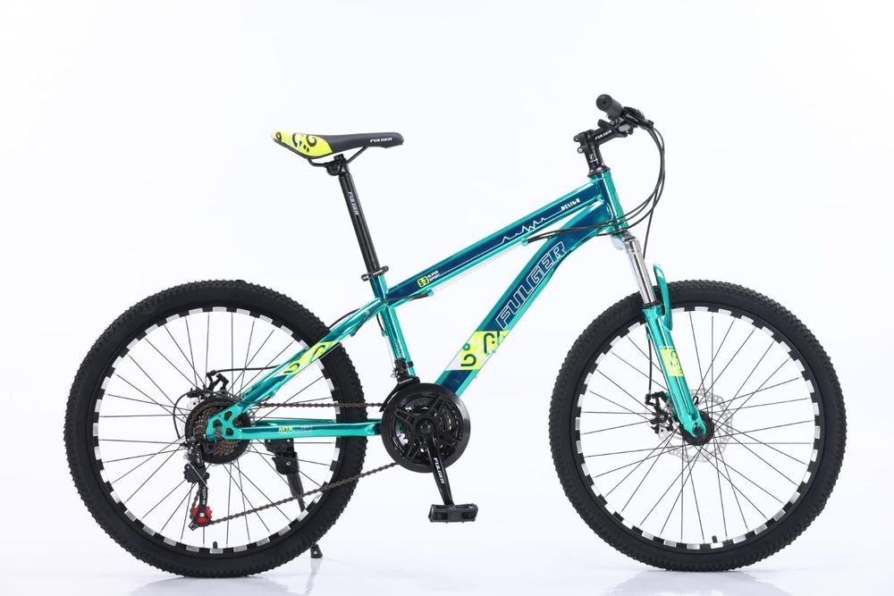 Bicicleta 24-CR cu Jante duble Aluminiu, Auriu