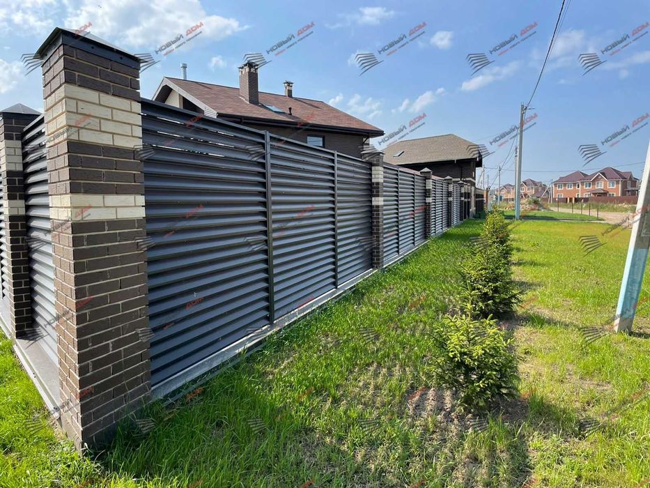 Забор жалюзи еврозабор