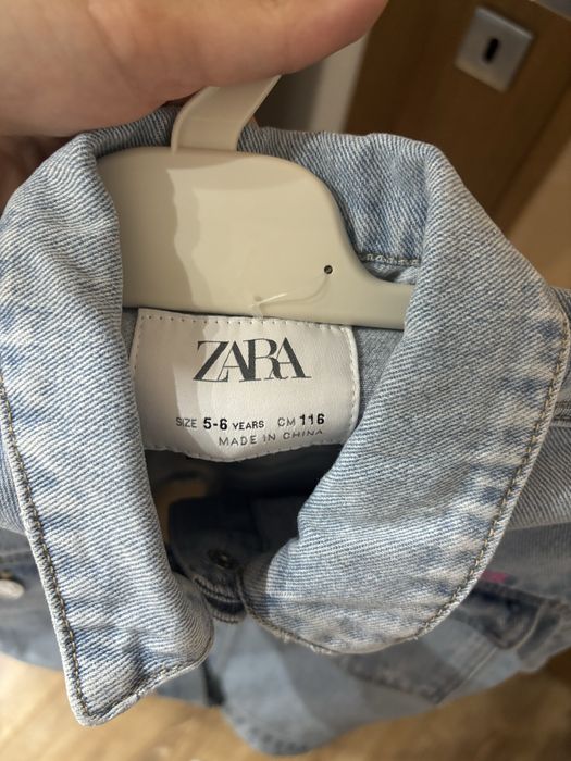 Детско дънково яке Zara
