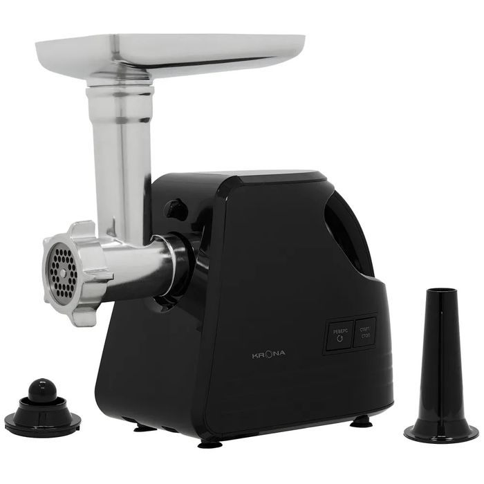 Мясорубка Krona Wolf Black 1000W чёрная