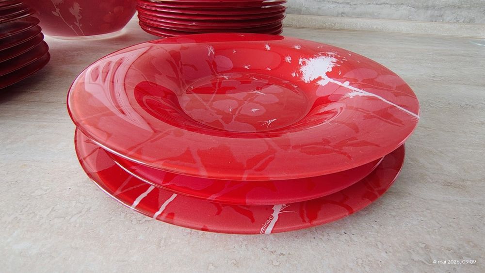 Set 12x3 farfurii +2 boluri pentru salata