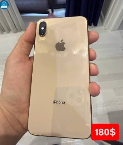 Iphone xs max gold LLA