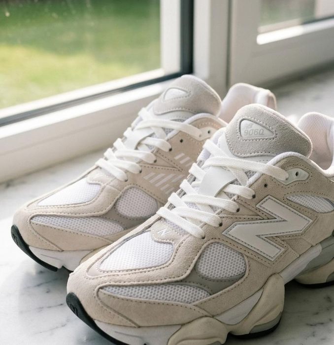 Adidasi New Balance 9060 Alb Premium