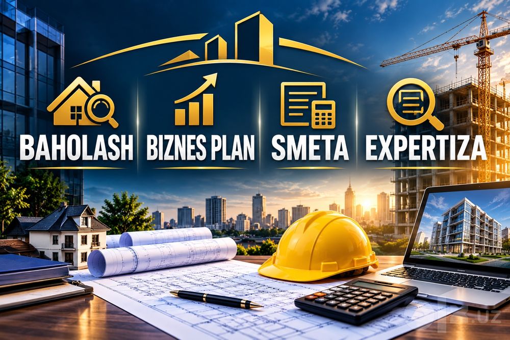 Оценка смета ущерб здания авто Baholash bino uy joy avto