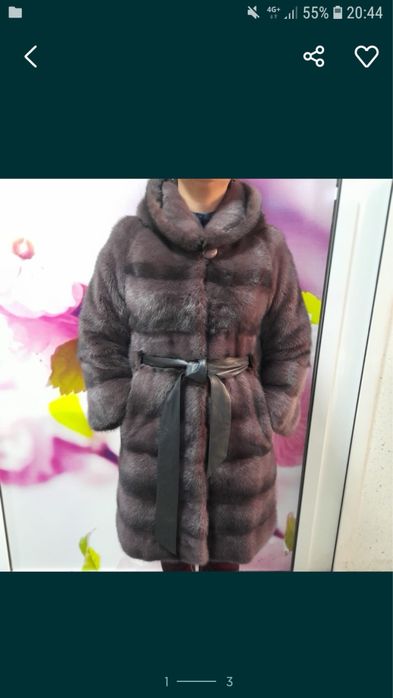 Продам шубу норка в отличном состояний.