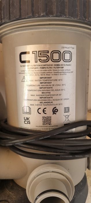 Фильтр-насос для бассейна Intex 1 500