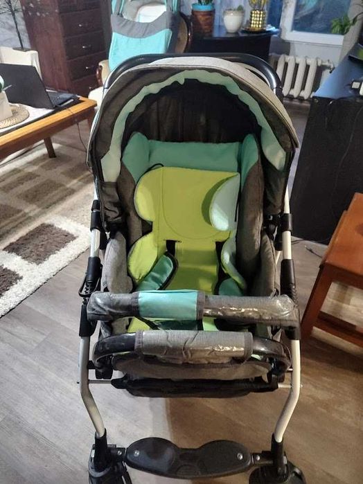 Чудесна комбинирана детска количка 3 в 1