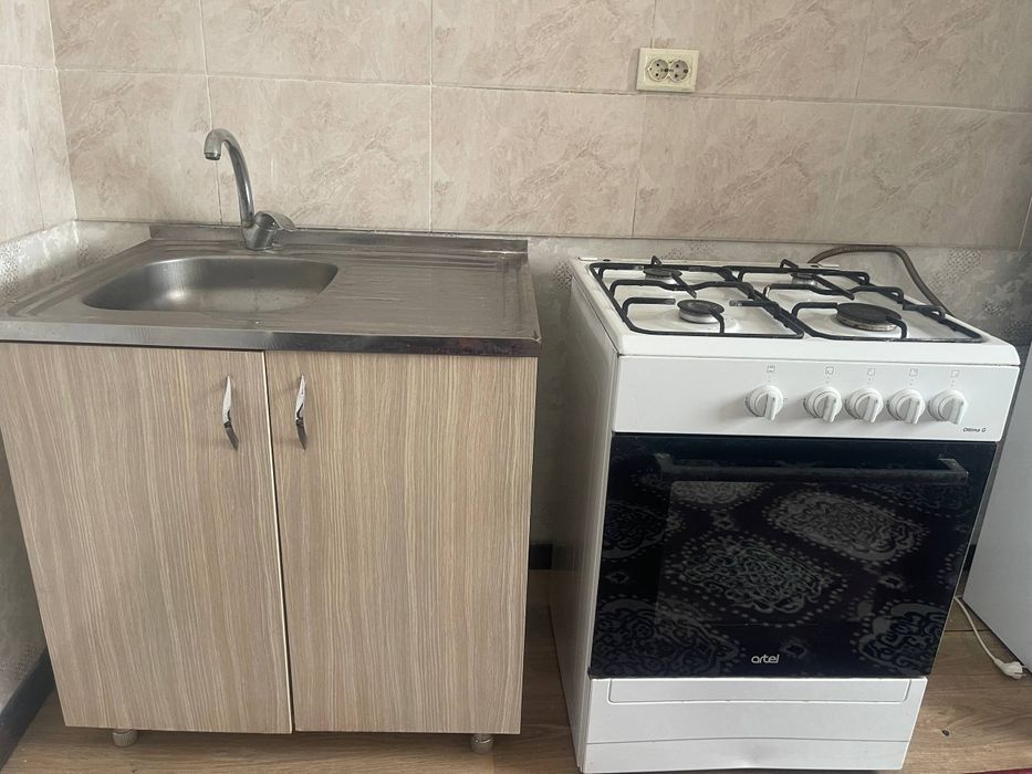 Газ плита + Мойка